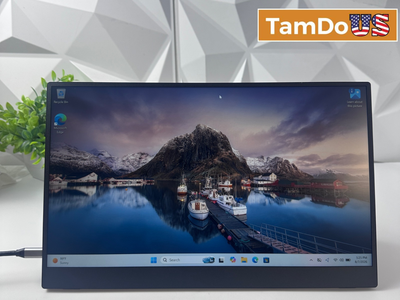 VILVA V156F1 15.6" Portable Monitor FHD 1080P IPS USB-C Mini HDMI Smart Cover
