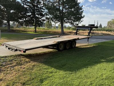 26ft Triple axel trailer