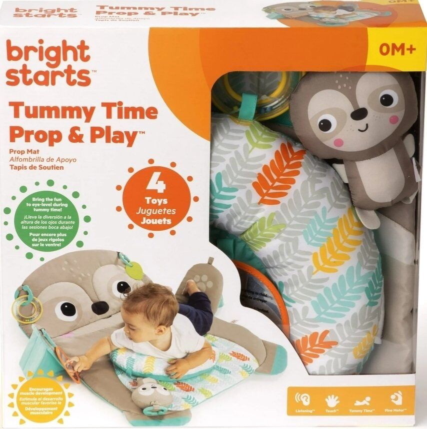 Bright Starts Tummy Time Prop & Play Mat