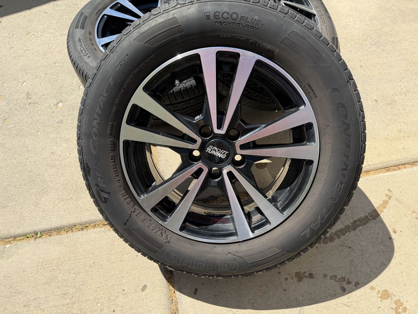 Toyota Corolla wheels and tires or Subaru 5X100