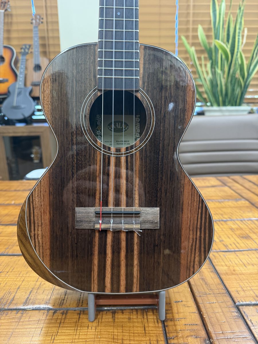 Kala Premier Exotic Ebony Tenor Ukulele