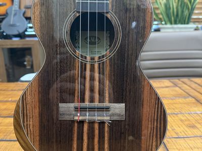Kala Premier Exotic Ebony Tenor Ukulele