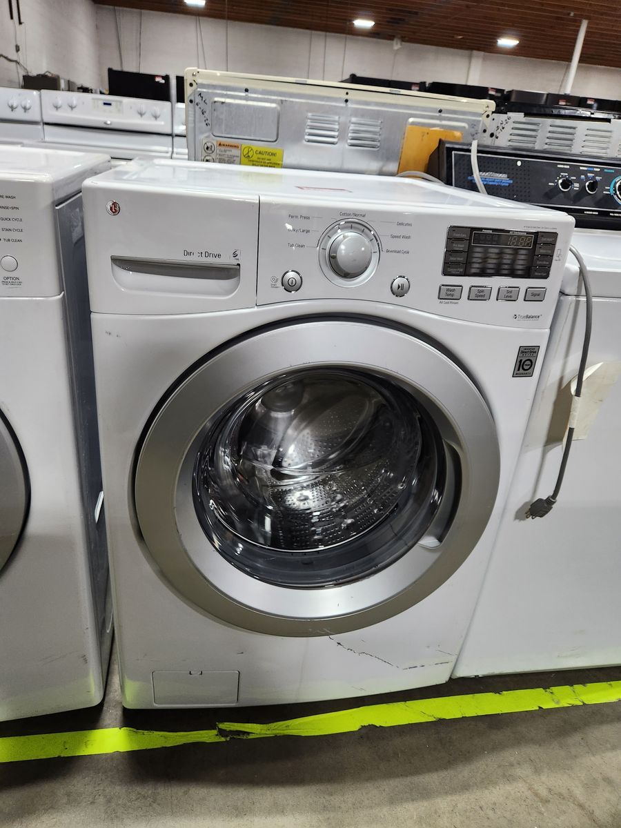 LG Direct Drive Front Load Washer White - Used, Good Condition