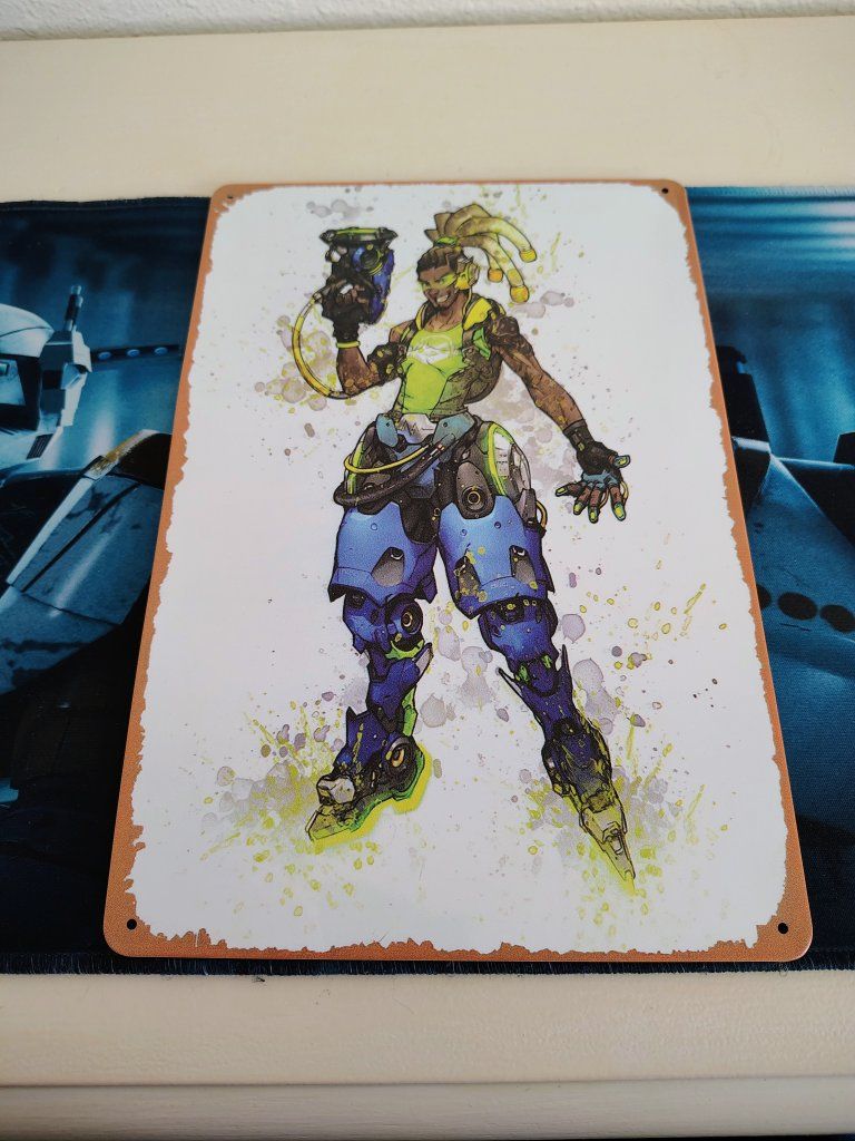 Lucio Overwatch metal poster