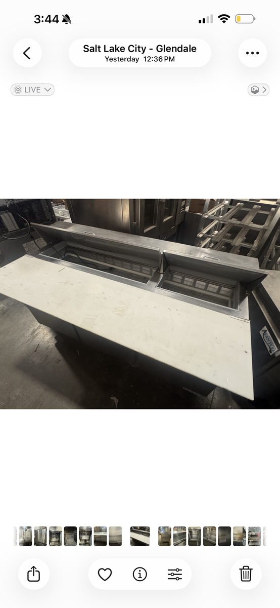 Beverage-Air SPE72HC-18C refrigerated sandwich/salad prep table