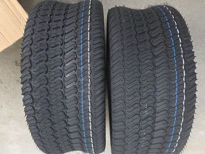 New 20x8.00-8 4-Ply Tubeless Riding Lawn Mower / Garden Tractor Tires (Pair), go kart, atv, 20x8x8, 20x8/8