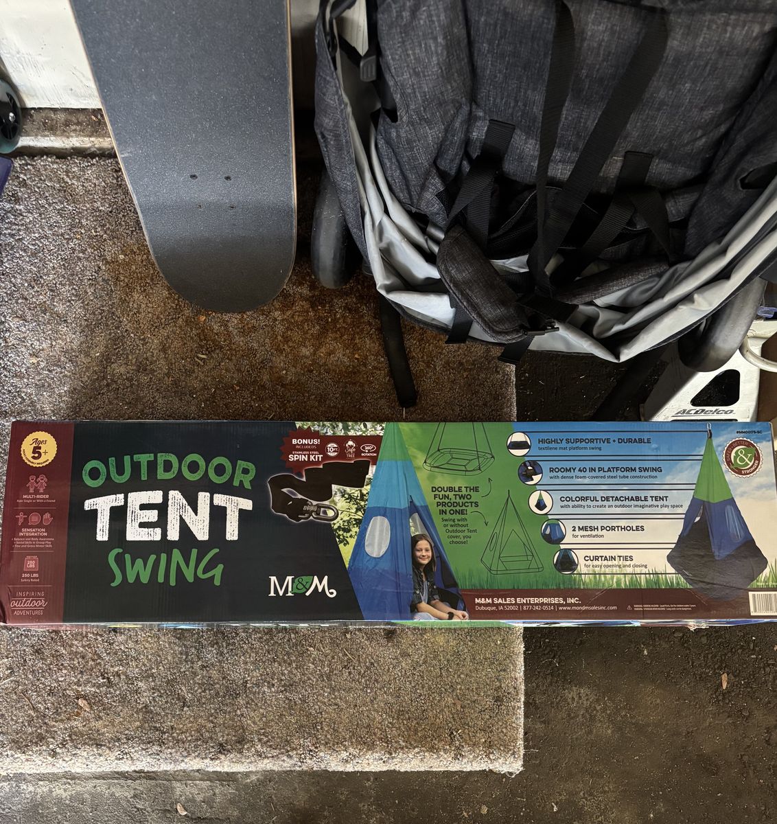 Out Door Teepee Tent Swing