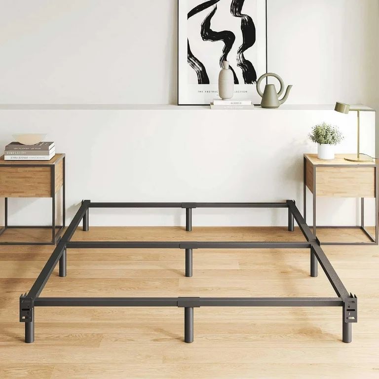 Metal full size bed frame