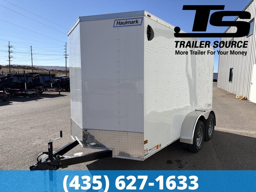 6x12 Haulmark Passport Enclosed Cargo Trailer - 6'6" Interior - 7K GVWR