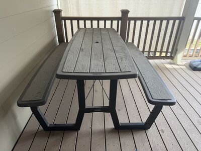 Costco Lifetime 6′ Commercial Folding Picnic Table