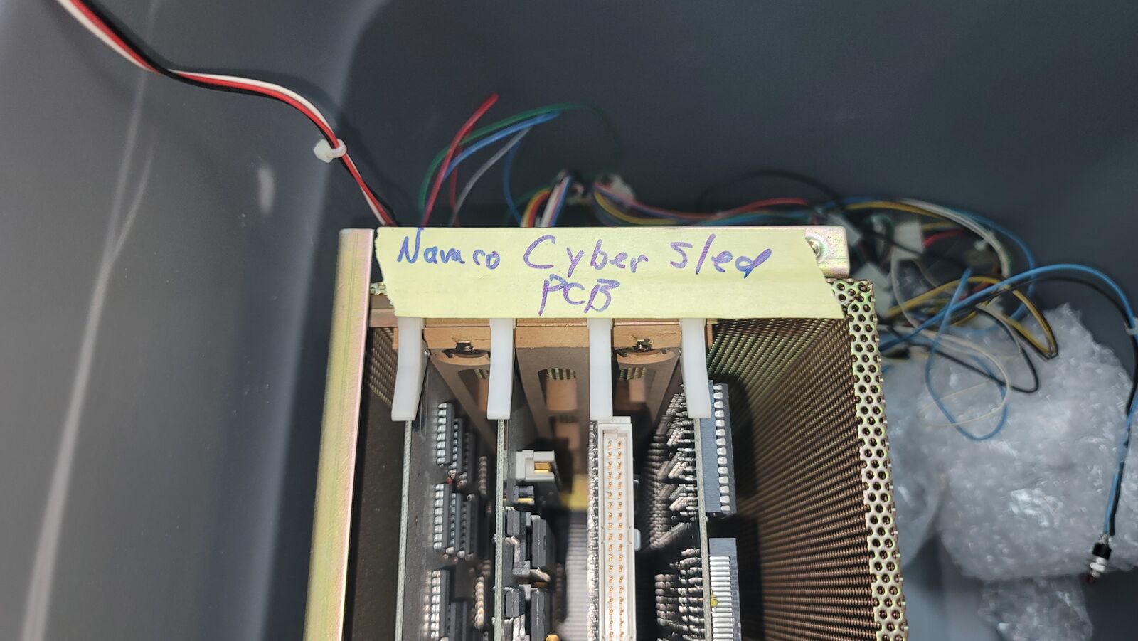 Namco Cyber Sled Arcade Game PCB - Untested