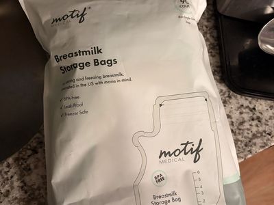 Breast milk bags