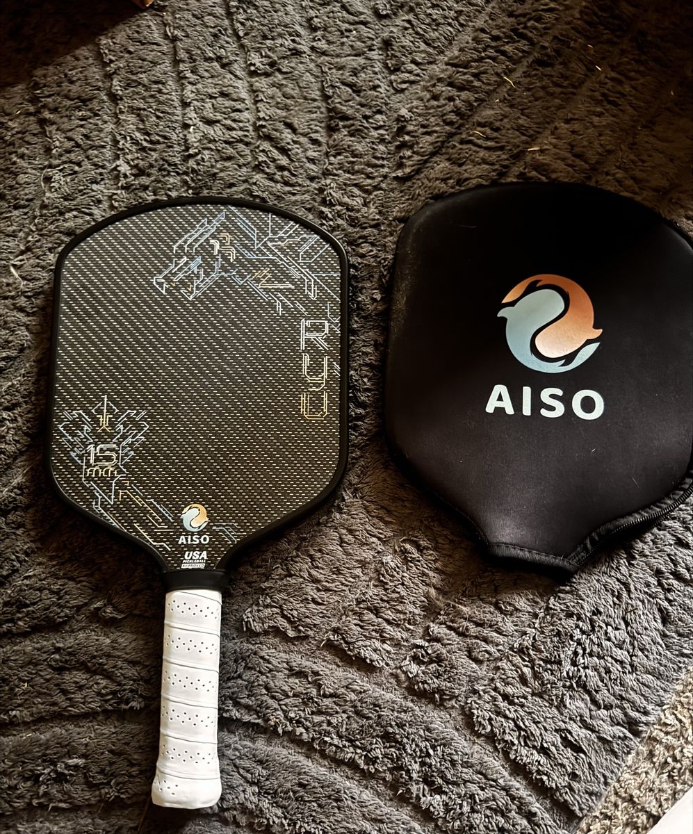 Also Ryu 15mm Carbon Fiber Pickleball Paddle with Case