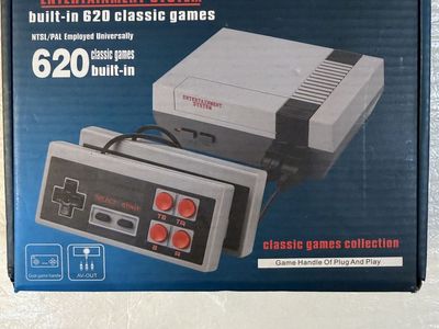 Mini Game Anniversary Edition Entertainment System Built-in 620 Classic Games NES Console