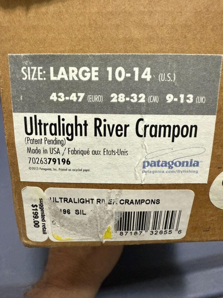 Patagonia Ultralight Crampons Size Large