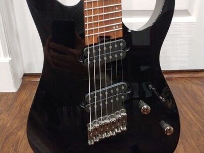Ibanez RG 7 string fanned fret electric guitar