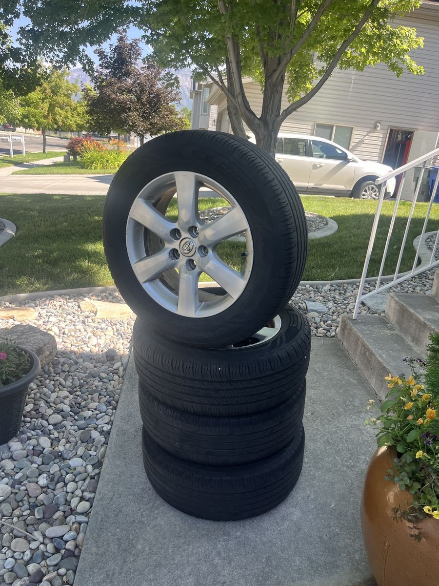 Toyota RAV4 17-inch Wheels and Tires - Set of 4