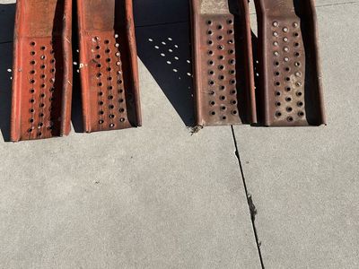 Car ramps.