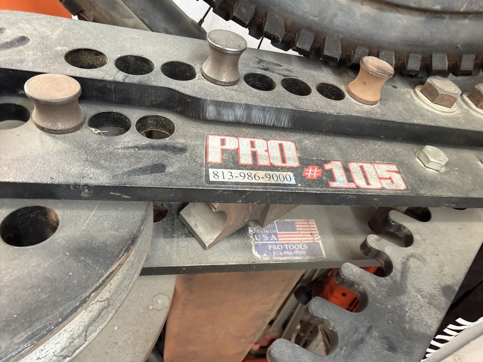 Pro Tools Model 105 Tubing Bender w/ 1.5” Die & Heavy Duty Stand
