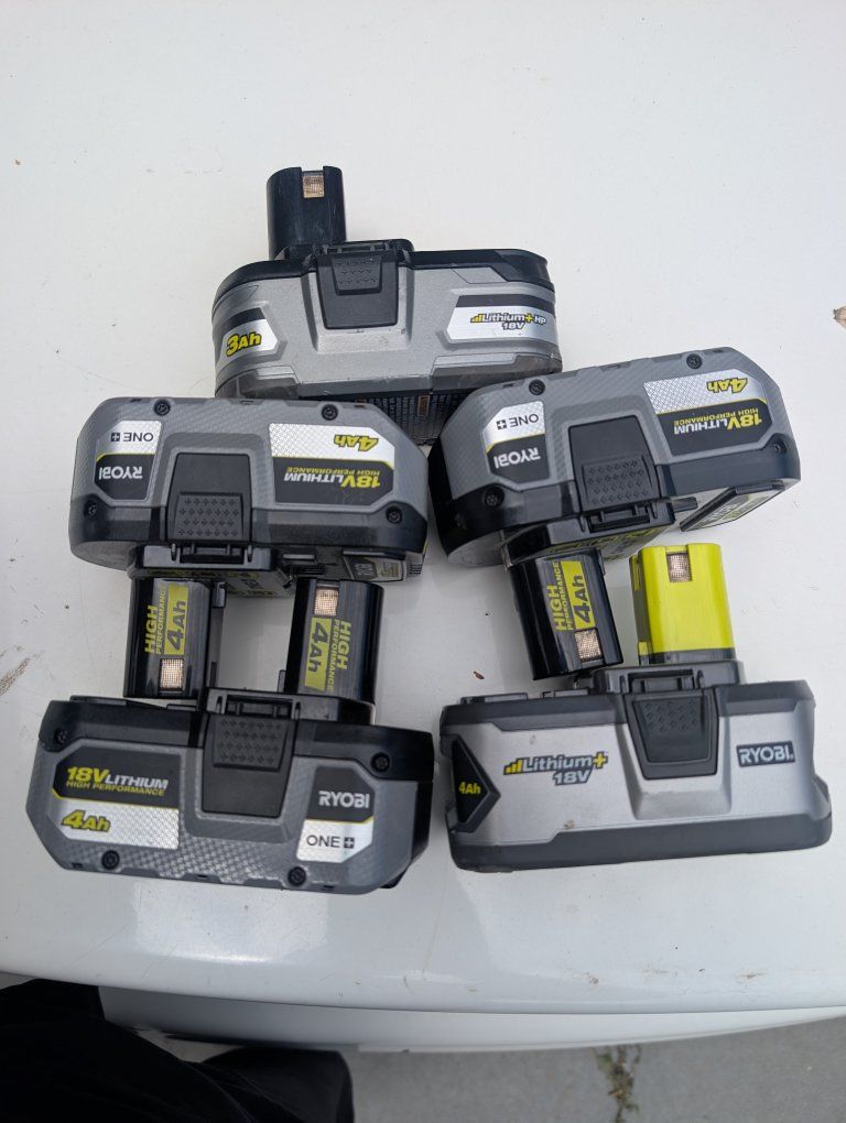 Ryobi 18v battery