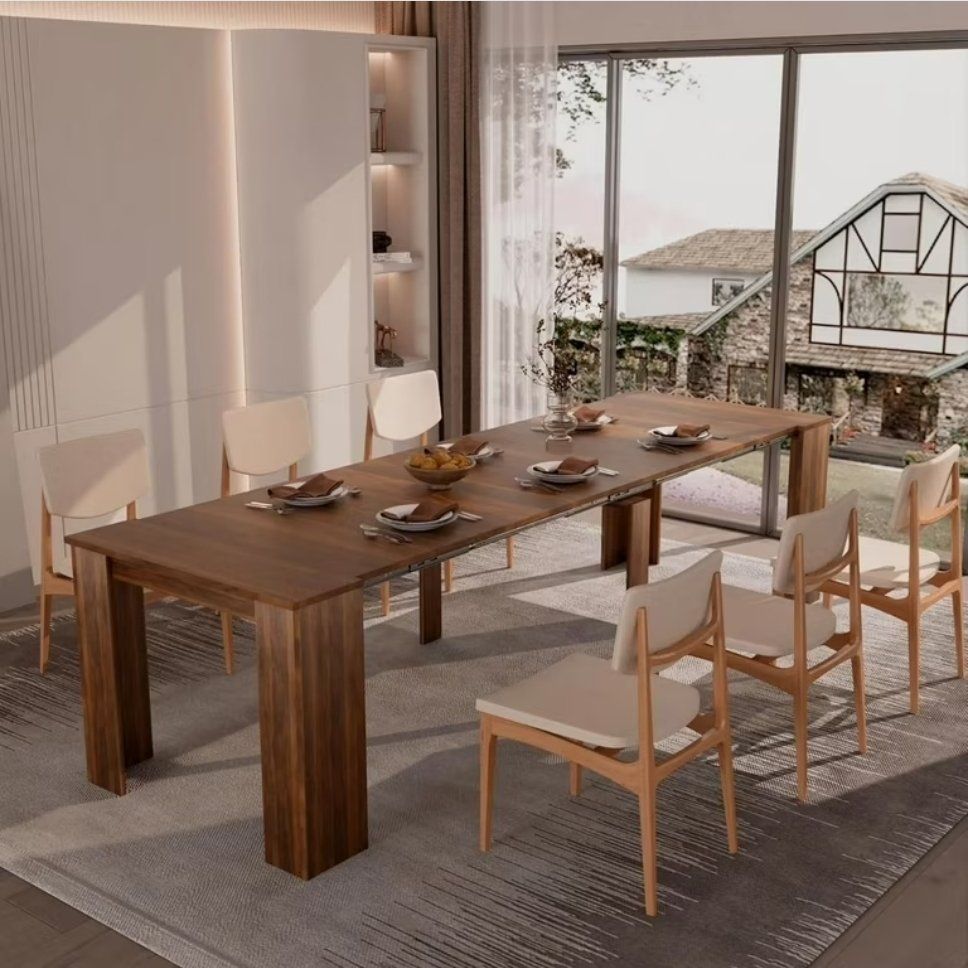 MODERN EXTENDABLE DINING TABLE – BRAND NEW IN BOX