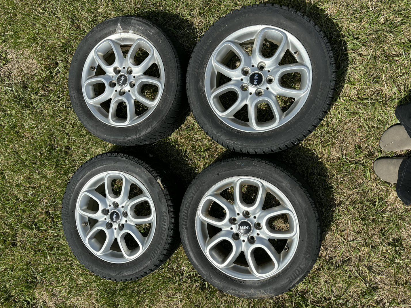 mini cooper rims and tires