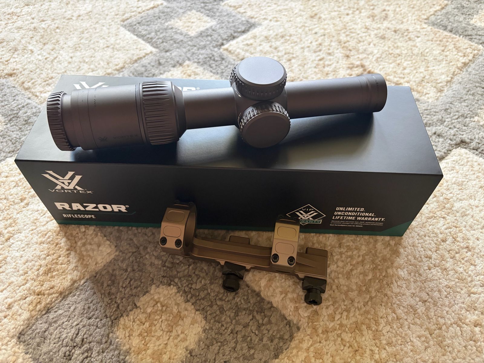 Vortex Razor HD Gen II 1-6x24 scope