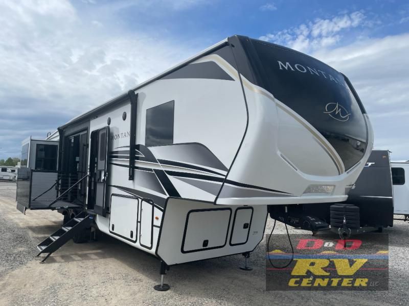 New 2025 Montana 3532SP-Power Side Patio!  Full Warranty!