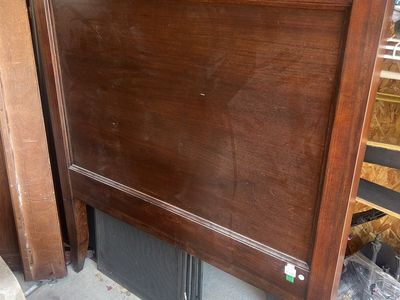 Restoration Hardware 2 Twin Size beds with 1 side table and 1 drawer