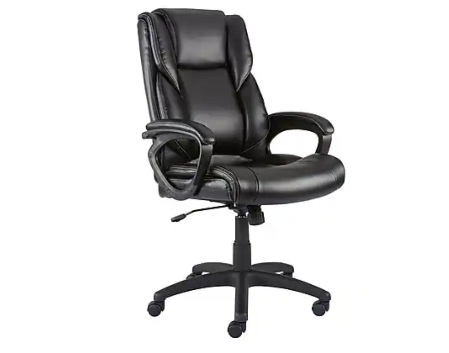 New in Box, Ergonomic Faux Leather Swivel Executive Chair,