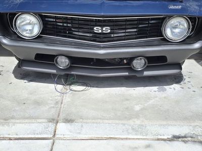 Camaro carbon fiber front chin spoiler