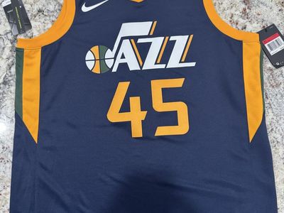 Utah Jazz Mitchell Official NBA Jersey Size 48
