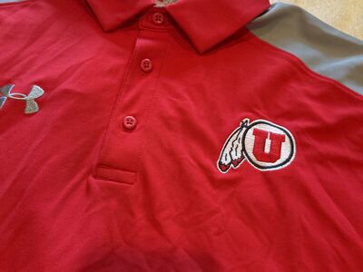 Utah Utes Polo Shirt Medium / Loose