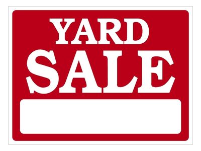Yard Sale 04/11/2026