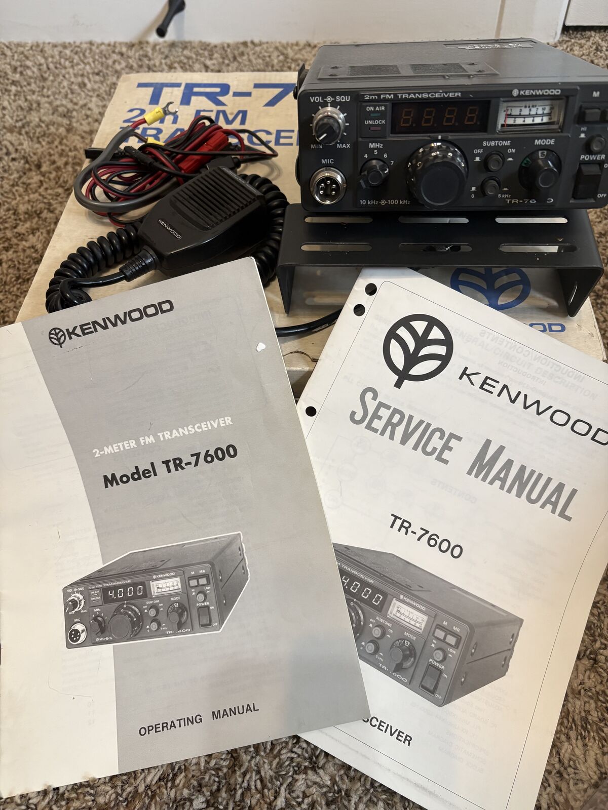 Kenwood TR7600 2M FM Transceiver