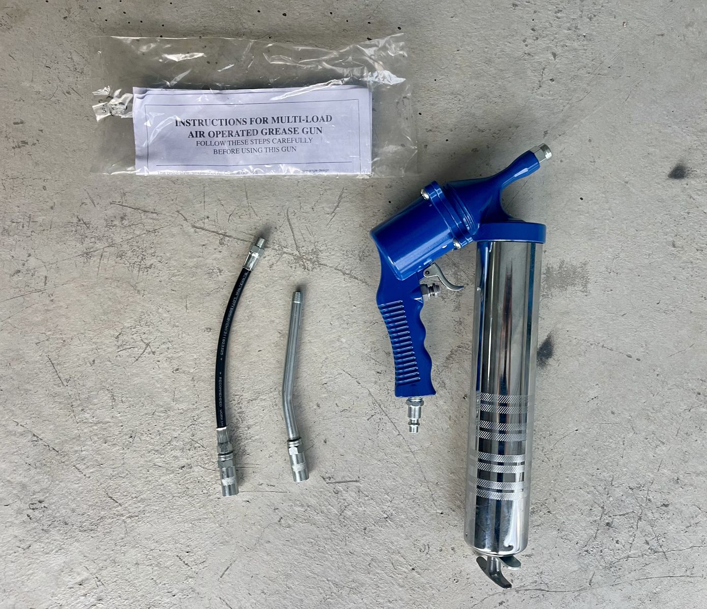 Heavy Duty Air Operated Grease Gun