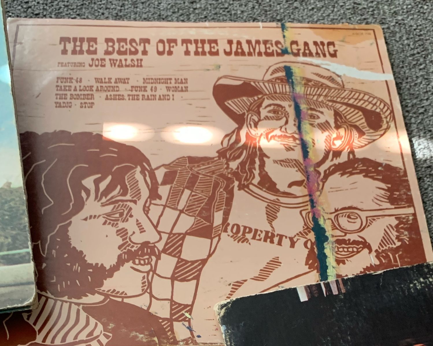 Vinyl Record Best of James Gang