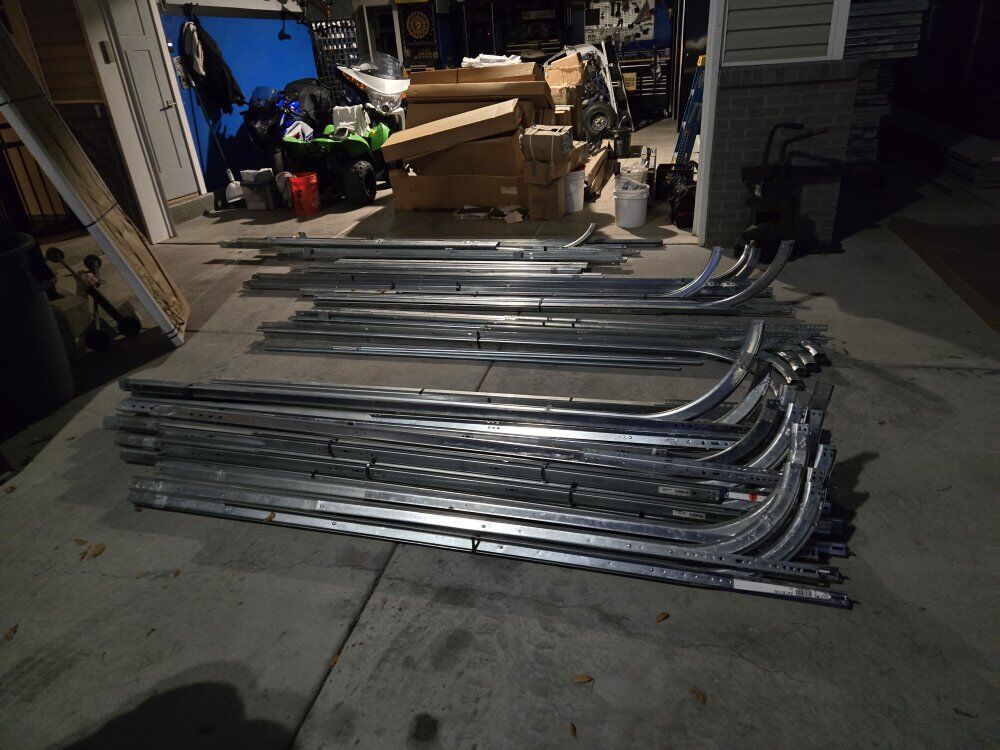 garage door parts clearance