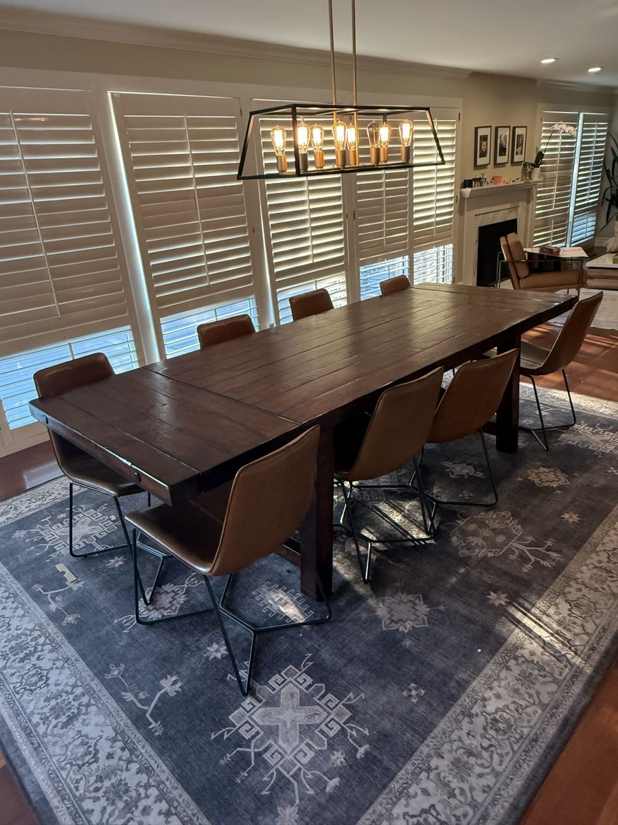 Pottery Barn Benchwright Extendable Dining Table