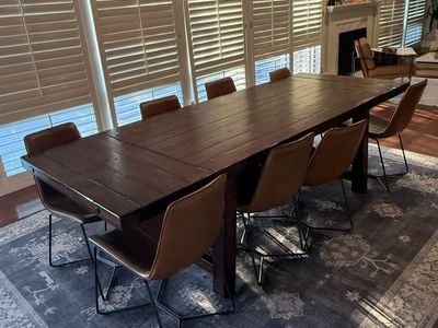 Pottery Barn Benchwright Extendable Dining Table