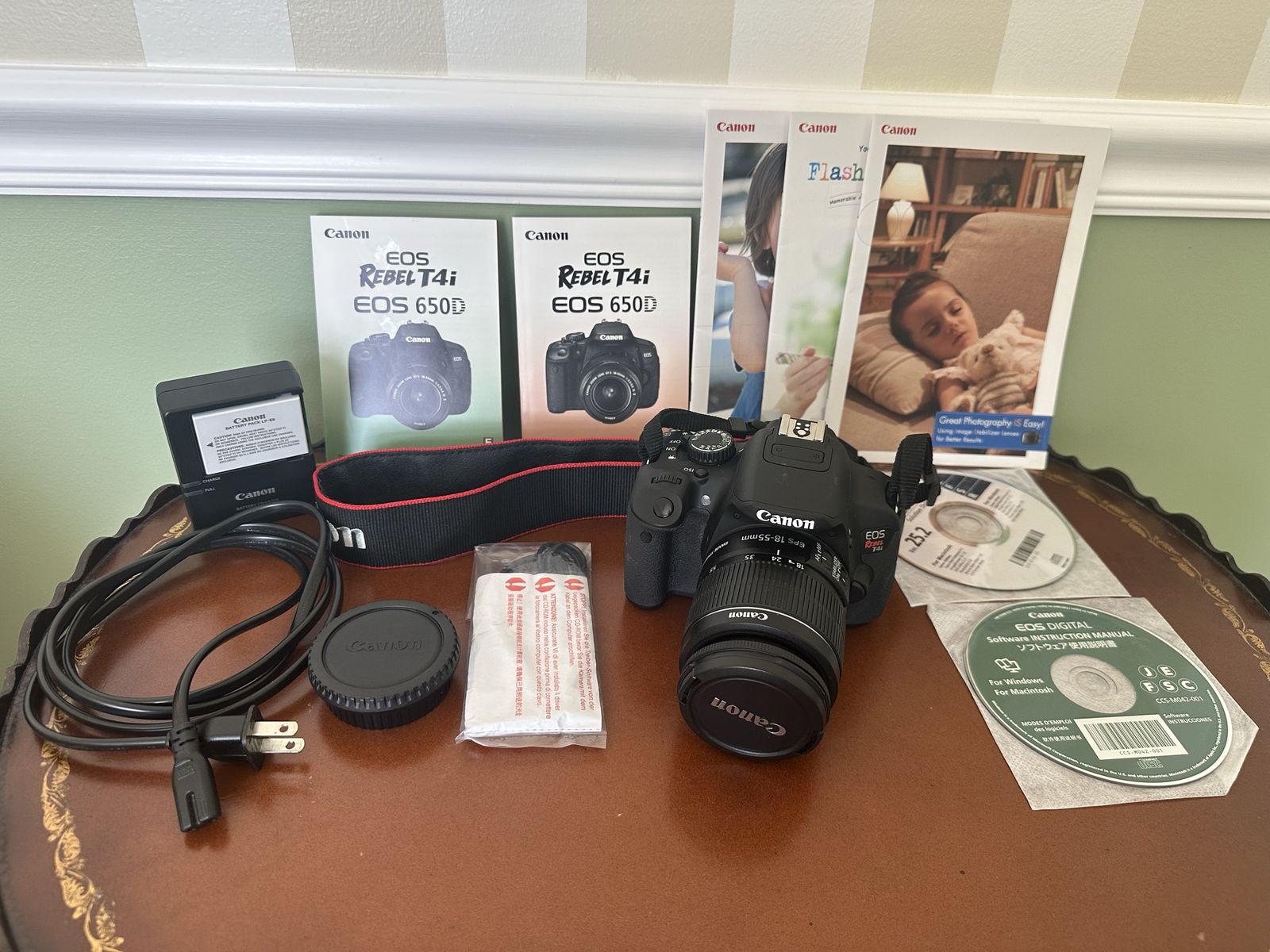 Canon Rebel T4i DSLR Camera