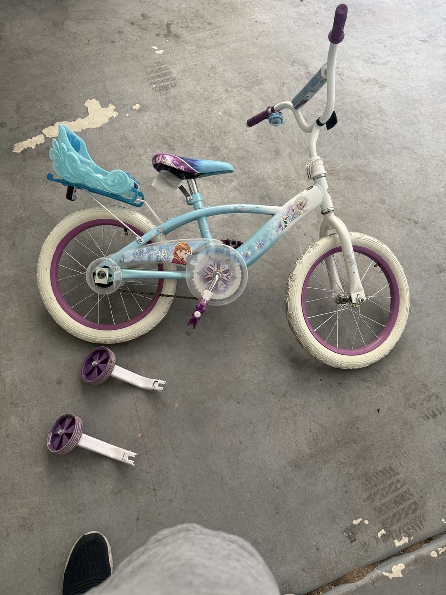 Elsa bike from frozen