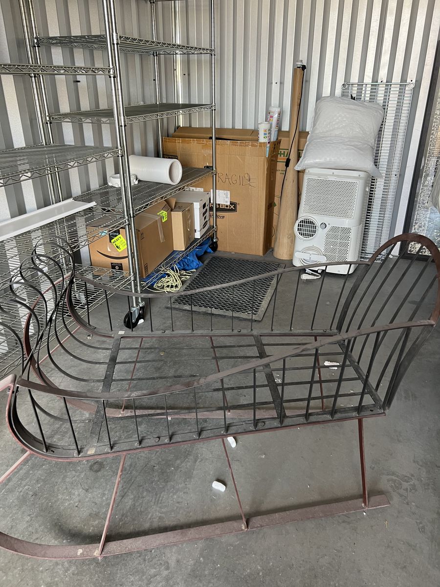 Christmas/Winter decor porch sleigh