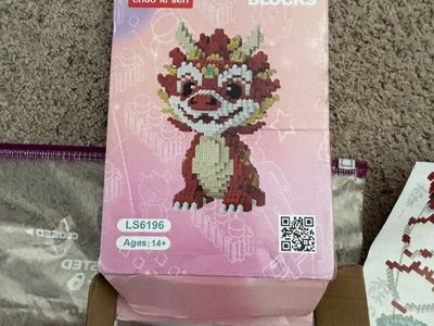 Chao Le Sen LS6196 Magic Blocks Dragon Micro Building Blocks Ages 14+