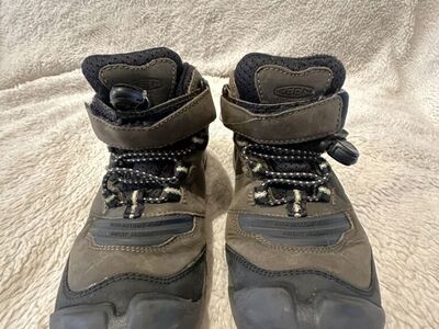 Keen Toddler 12 Brown/Black Wtrprf Hiking Boots