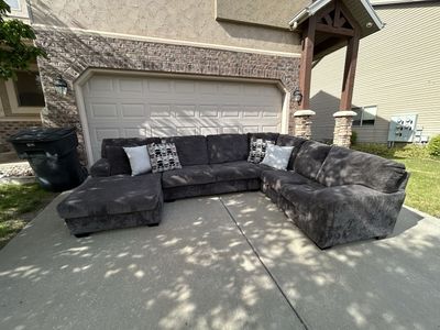 Grey Sectional Couch