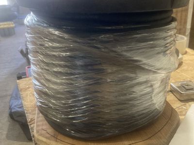 Hi-Line 4#BK 250ft Electrical Wire Cable - Bulk Spool( welding cable wire )
