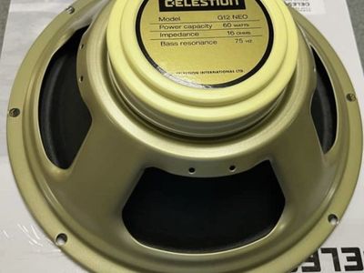 Neo Creamback Celestion guitar amp speaker 16 ohms