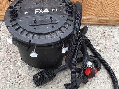 Aquarium FX 4 canister filter with all hoses