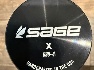 SAGE X 690-4 6wt 9'0" KonneticHD Fly Fishing Rod Handcrafted USA